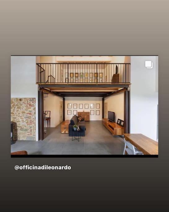 Loft Officina Di Leonardo Nel Centro Di Vinci Apartman Kültér fotó